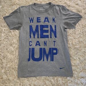 Nike Weak Men Can't Jump Grey TShirt Size Small